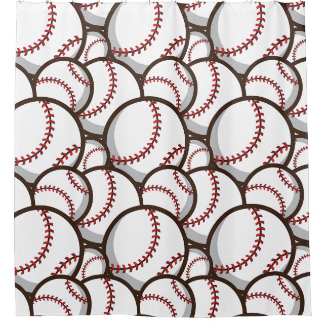 Baseball: Classic Seamless Pattern (Front)