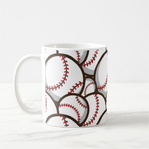 Baseball: Classic Seamless Pattern Coffee Mug