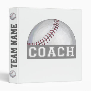 Baseball Coach Binder