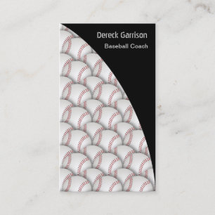 Baseball Coach Business Card