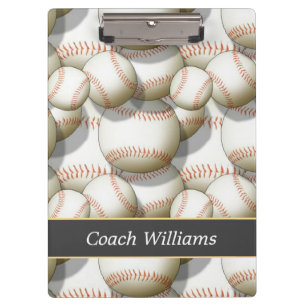 Baseball Coach Clipboard