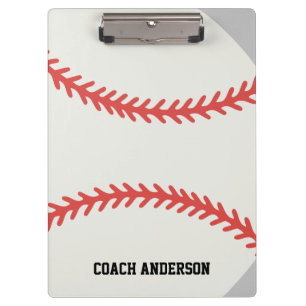 Baseball Coach Clipboard