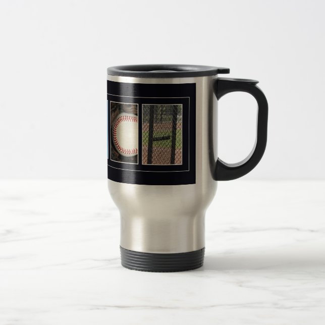 Baseball Coach Travel Mug (Right)
