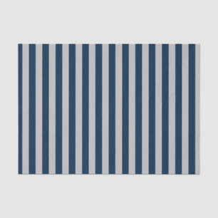 Baseball Coord Stripes Blue 18-TISSUE WRAP PAPER