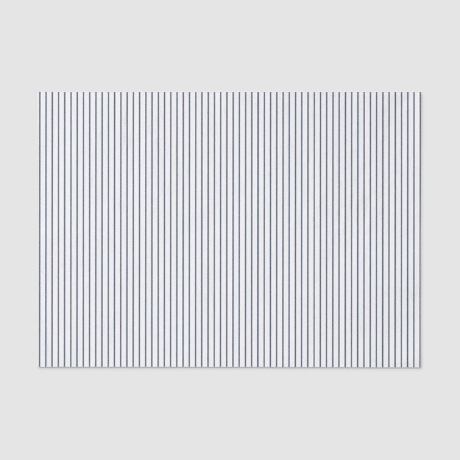 Baseball Coord Stripes Blue 20-TISSUE WRAP PAPER (Front)