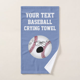 Baseball Crying Towel Your Text and Colour