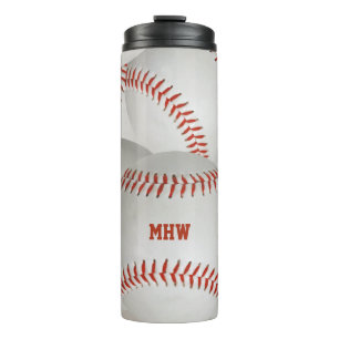 Baseball custom monogram tumbler