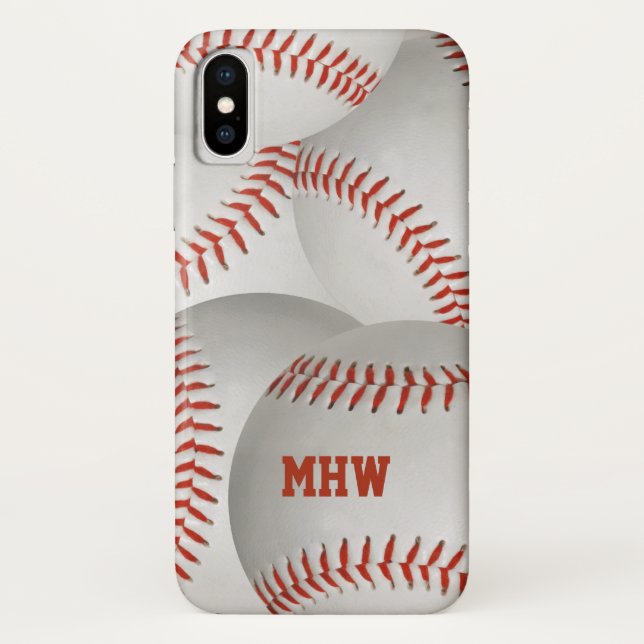 Baseball custom phone cases (Back)