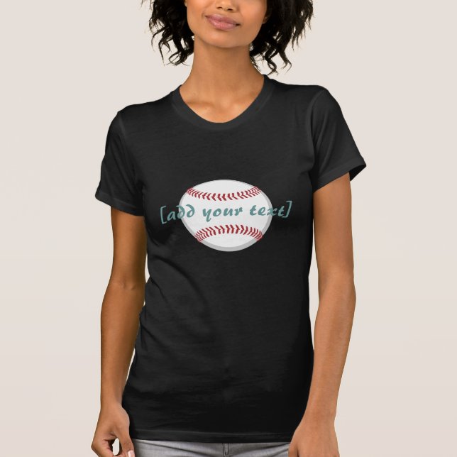 Baseball [custom text] T-Shirt (Front)