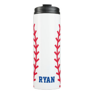 Baseball Custom Thermal Tumbler