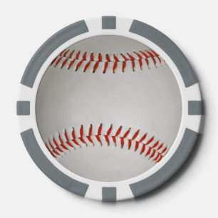 Baseball customizable poker chips