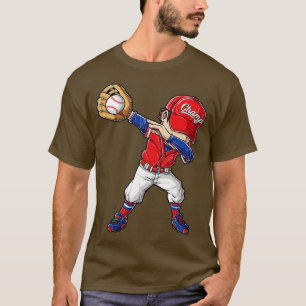 Baseball Dabbing Funny Dab Dance s Boys Girls Gift T-Shirt