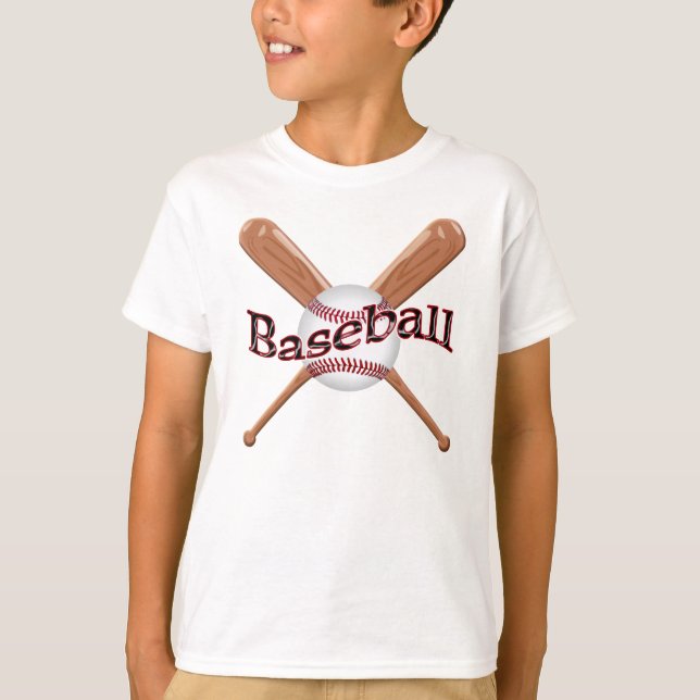 Baseball Dad and Son Matching Shirts (Front)