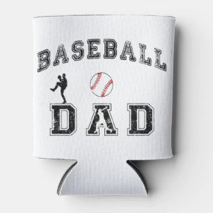 Baseball Dad Can Cooler