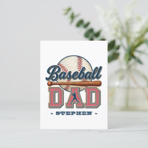 Baseball Dad – Classic Postcard