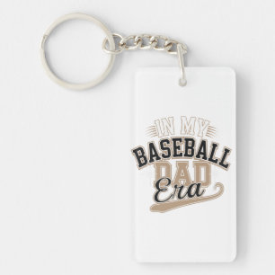 Baseball Dad Era Keychain