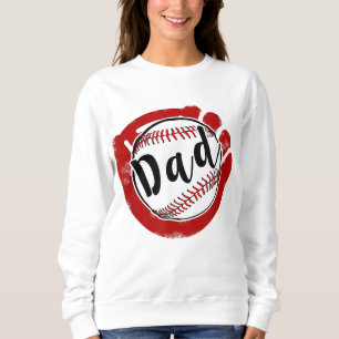 Baseball Dad for Baseball Softball Mom Sweatshirt
