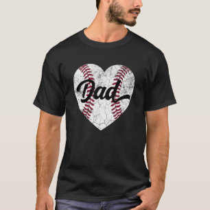 Baseball Dad For Baseball Softball Mom T-Shirt
