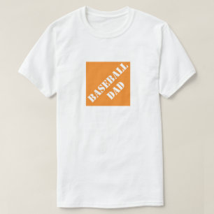 Baseball Dad Funny Dad Humourous Father's Day Gift T-Shirt
