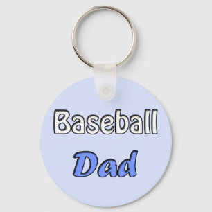 Baseball Dad Keychain