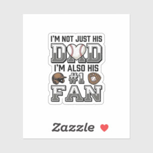 Baseball Dad Number 1 Fan Vintage Shirt Design_1
