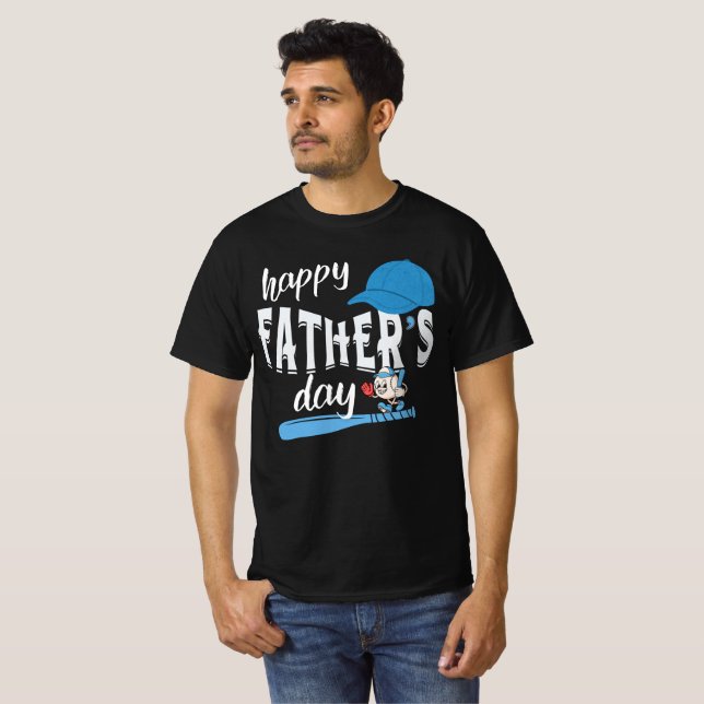Baseball Dad Shirt – Happy Father’s Day Gift (Front Full)