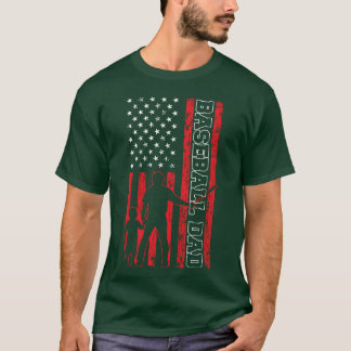 Baseball Dad Son American Baseball Father family T-Shirt