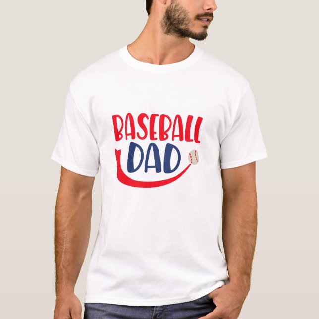 Baseball dad T-Shirt (Front)