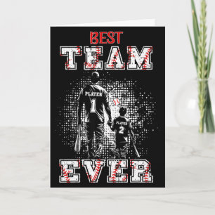 Baseball Dad U2013 Best Team Ever U2013 Father S D Card