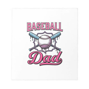 Baseball Dad Vintage Engraving T-Shirt Design (2)_ Notepad