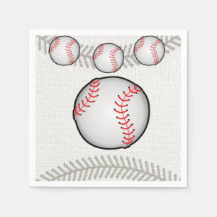 Baseball de serviettes en papier