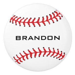 Baseball Design Ceramic Pull