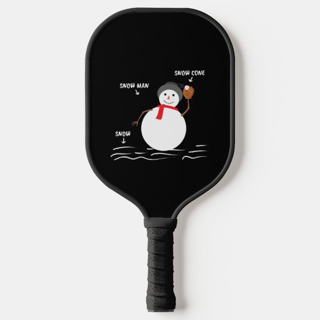 Baseball Design for Base Ball Lovers Pickleball Paddle (Front)