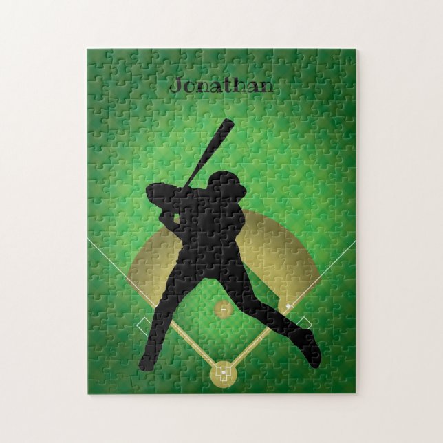 Baseball Design Jigsaw Puzzle (Vertical)