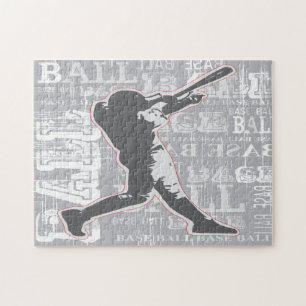 Baseball Design Jigsaw Puzzle