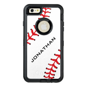 Baseball Design OtterBox Defender iPhone Case