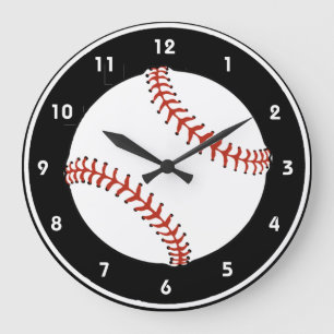 Baseball Design Wall Clock