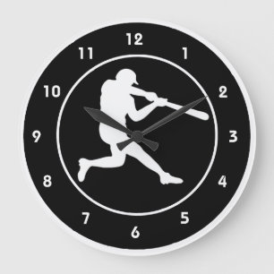 Baseball Design Wall Clock
