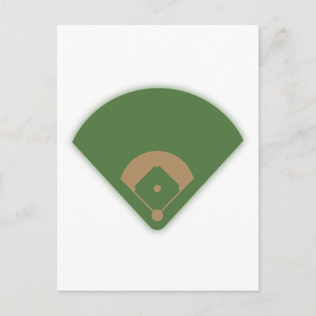 Baseball Diamond: Postcard (Front)