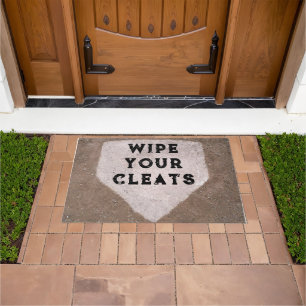 Baseball Doormat