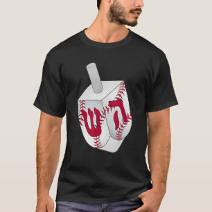 Baseball Dreidel Hanukkah 2022 Jewish Chanukah T-Shirt