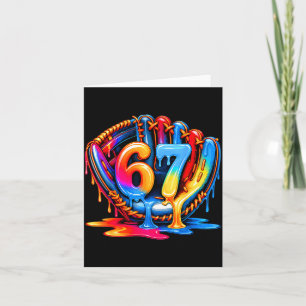Baseball Drip Ice Cream 67 Baseball Lifestyle 101 Card