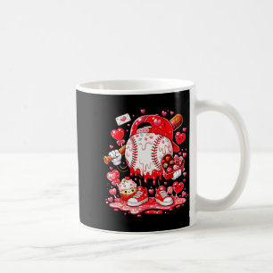 Baseball Drip Ice Cream Boys Kids Youth Valentines Coffee Mug