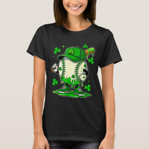 Baseball drip ice cream for boys kids teens st T-Shirt