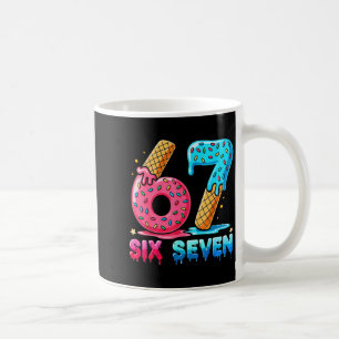 Baseball Drip Number 67 Player Or 67th Birthday Coffee Mug