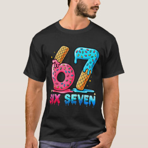 Baseball Drip Number 67 Player Or 67th Birthday  T-Shirt