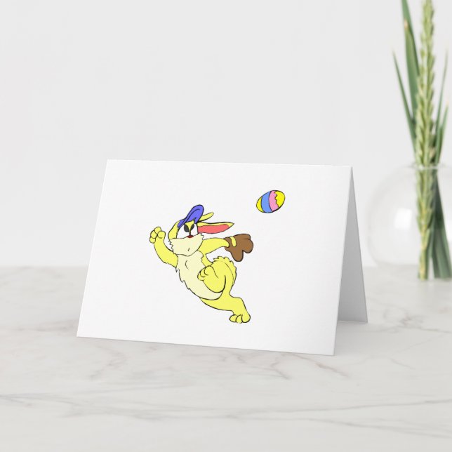 Baseball Easter Holiday Card (Front)