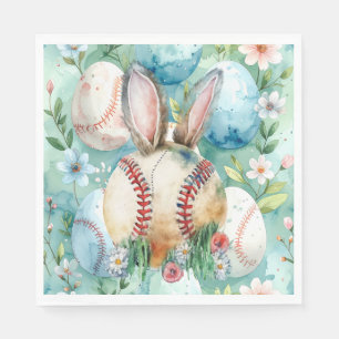 Baseball Easter  themed  Napkin