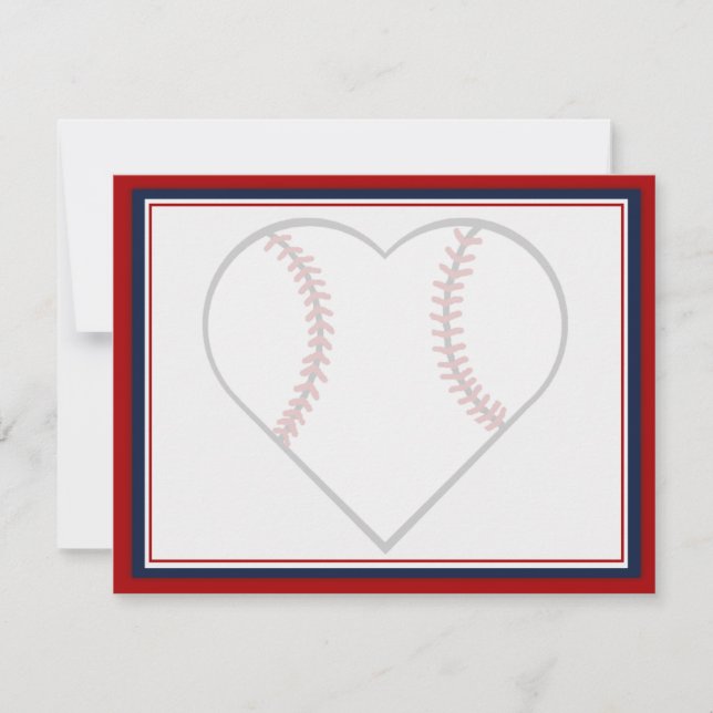 Baseball Enregistrer les cartes de dates (Devant)