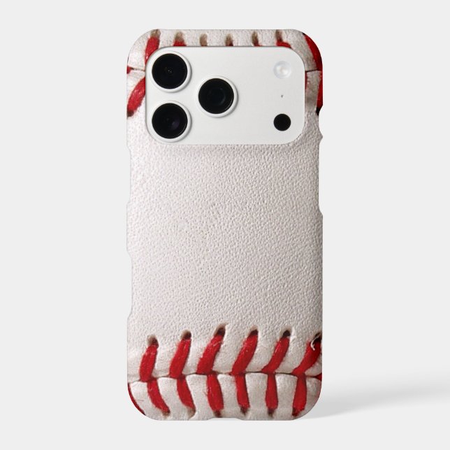 Baseball et Softball Couture Rouge (Verso)